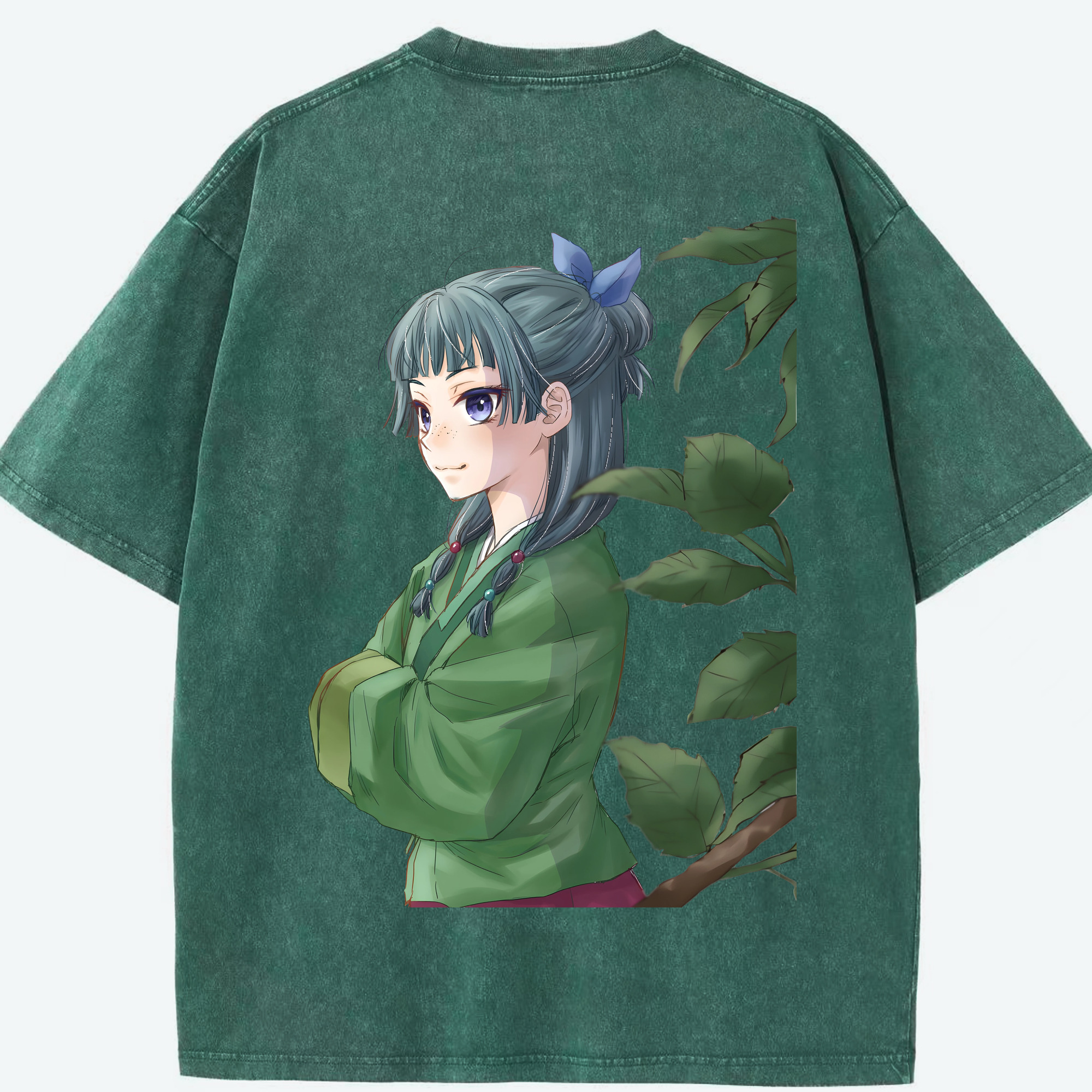 （画像用） 薬屋のひとりごと The Apothecary Diaries 綿100% ヴィンテージ風 半袖Tシャツ（背面プリント）